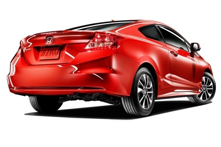 Cận cảnh xe Honda Civic 2013 - 27 Nội thất xe Civic 2013 phiên bản Coupe Si: